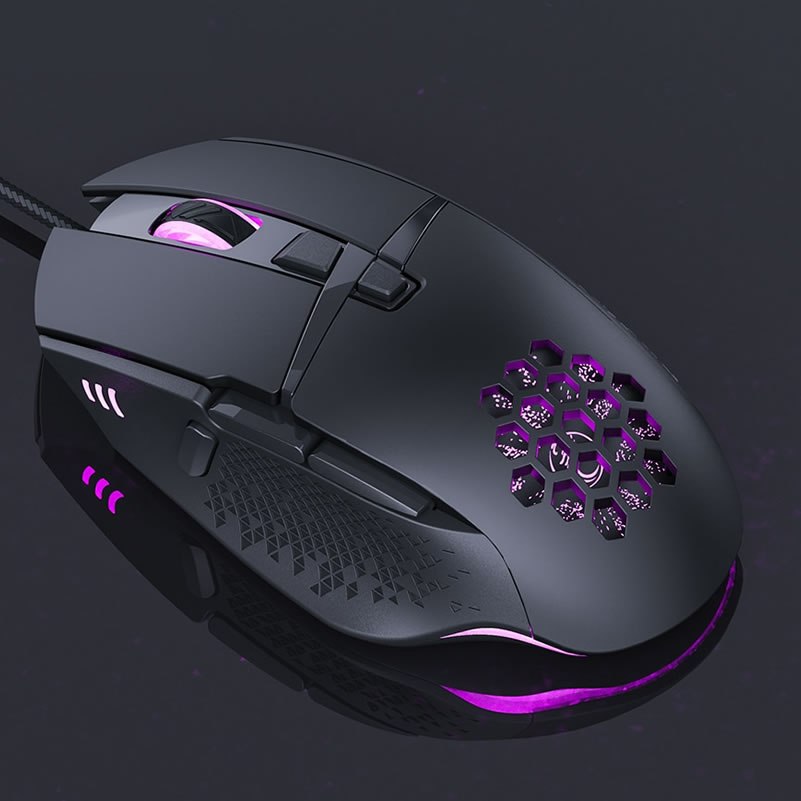 7200 DPI Wired Ergonomic LED Gaming Mouse - Image 2