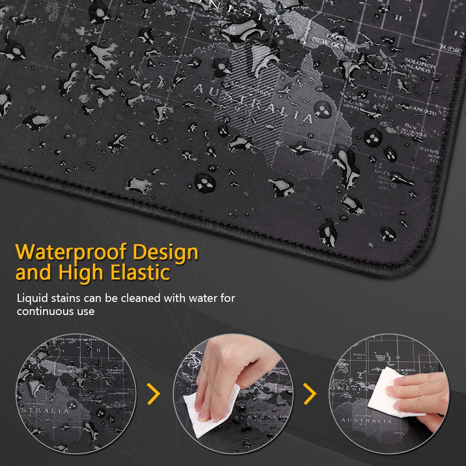 Large Professional Global Map Gaming Mouse Pad - Image 5