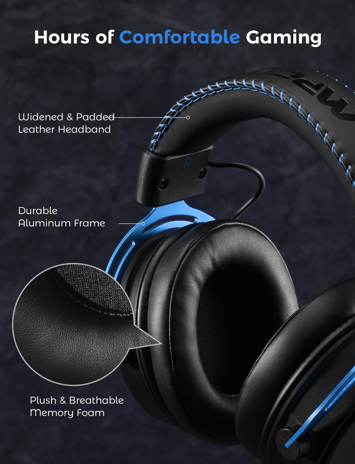Mpow Air SE 3.5mm Wired Surround Sound Gaming Headset - Image 3