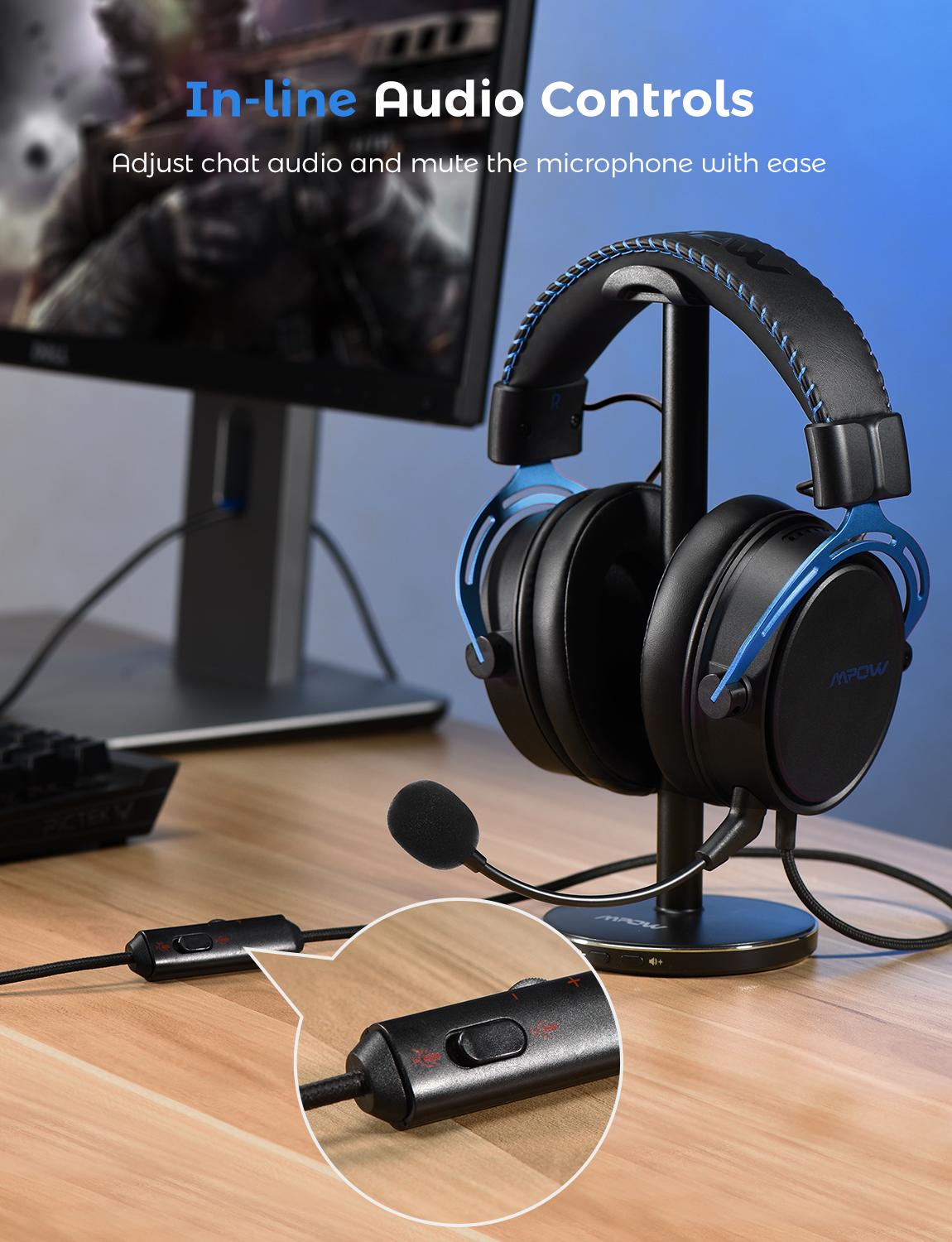 Mpow Air SE 3.5mm Wired Surround Sound Gaming Headset - Image 5