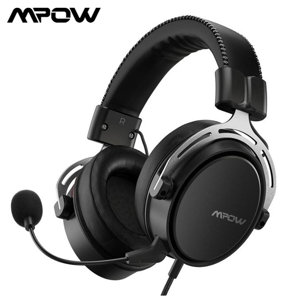 Mpow Air SE PS4 3D Surround Sound Wired Gaming Headset