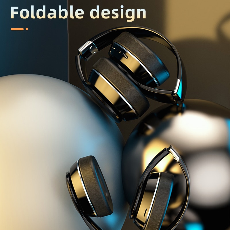 VJ320 Wireless Bluetooth 5.0 Foldable HiFi Stereo Headset - Image 3