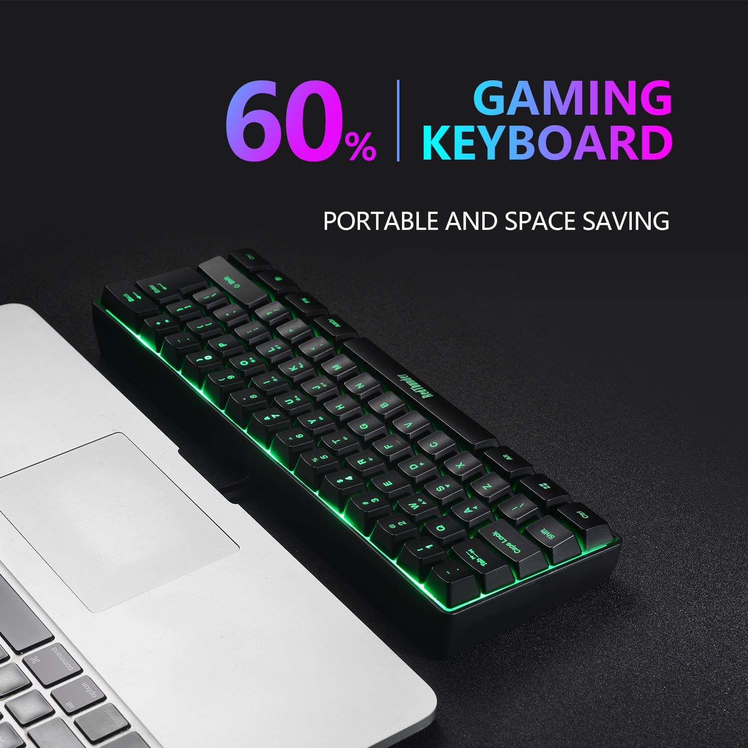 Ultra-Compact Mini Keyboard with 7200DPI Gaming Mouse - Image 2