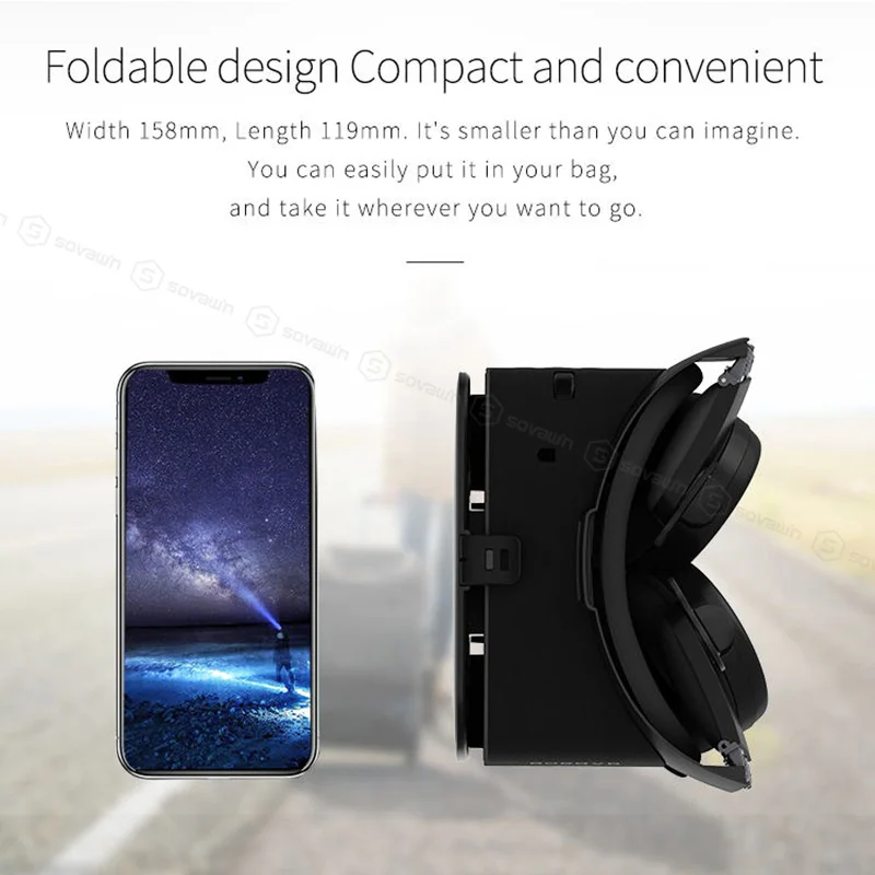 VR Z6 Wireless 3D Glasses Virtual Reality for Smartphone - Image 5